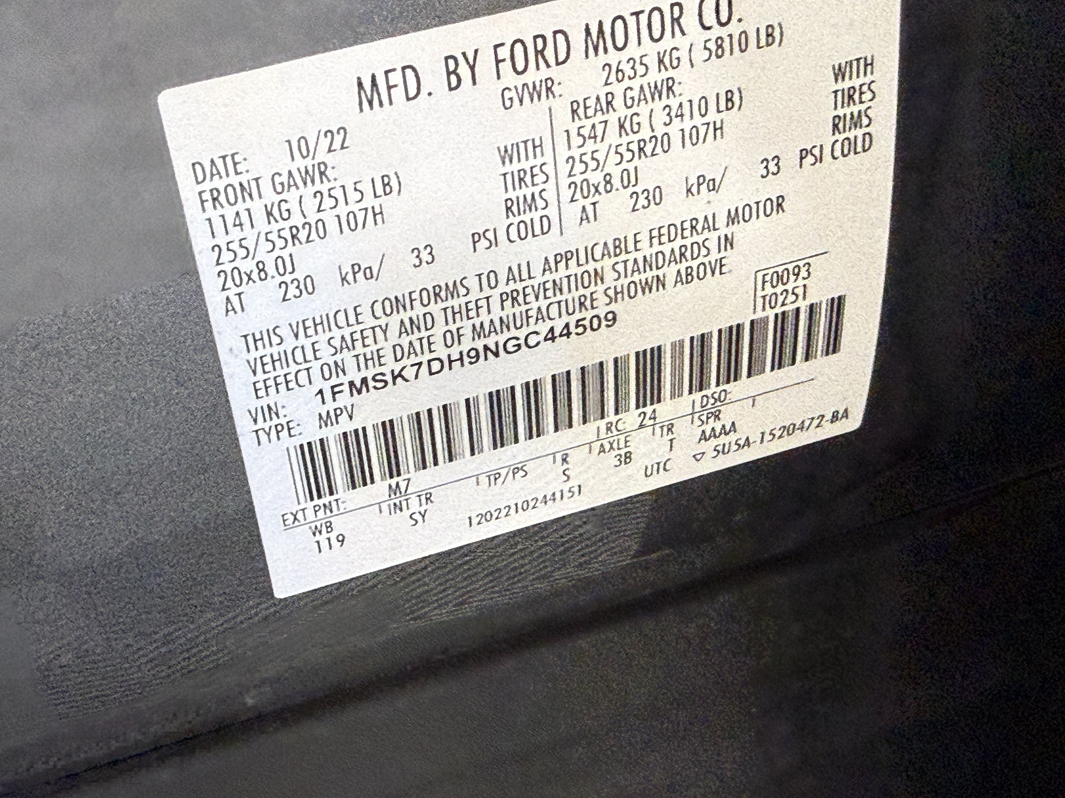 Certified 2022 Ford Explorer XLT w/ Equipment Group 202A RWD image 30