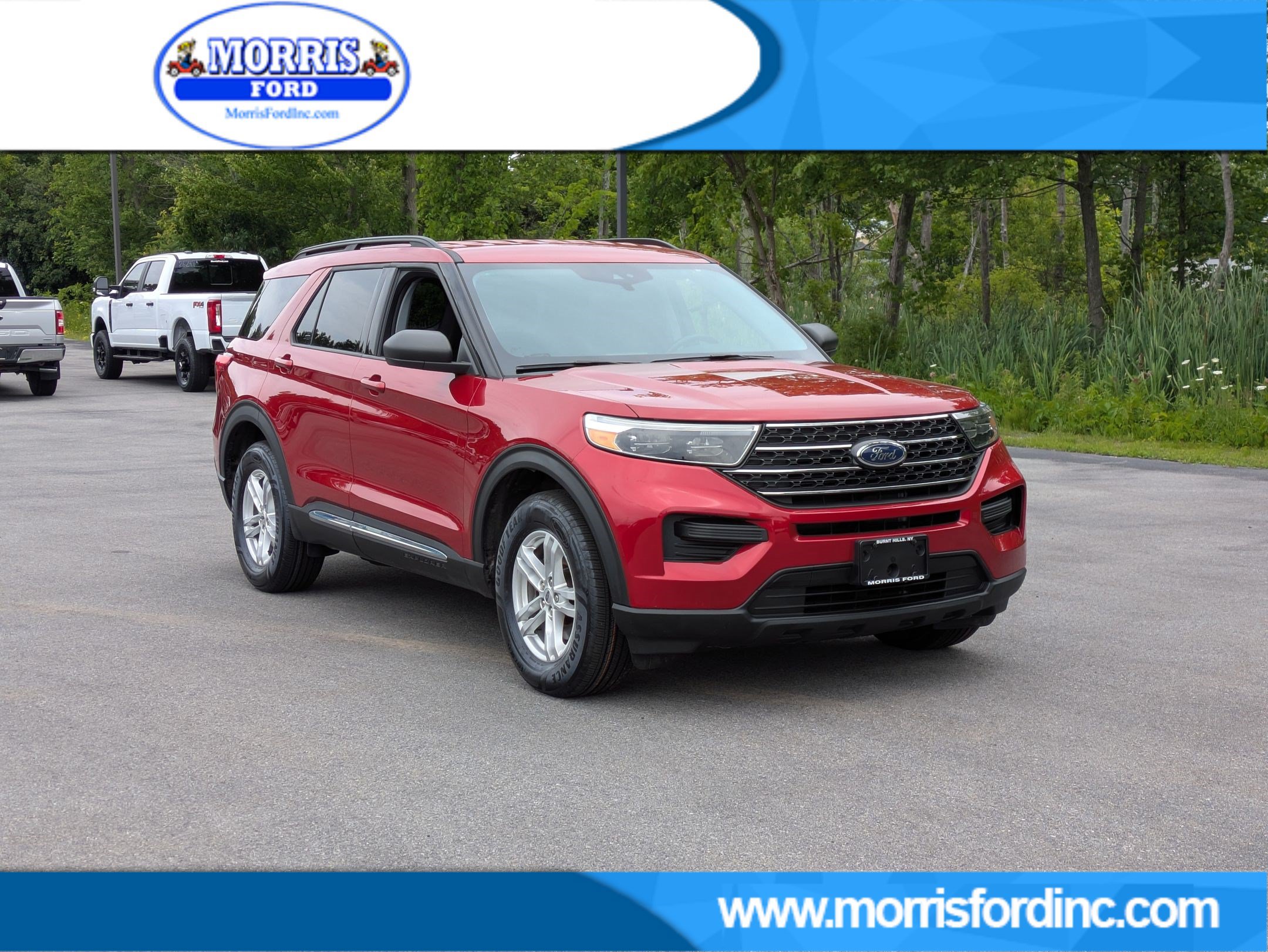 Certified 2023 Ford Explorer XLT w/ Class IV Trailer Tow Package
