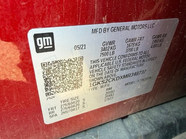 Used 2021 GMC Yukon AT4 w/ Rear Media and Nav Package AWD/4WD image 21