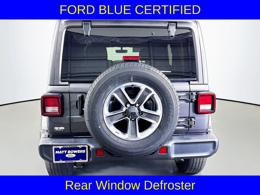 Used 2022 Jeep Wrangler Unlimited Sahara image 4