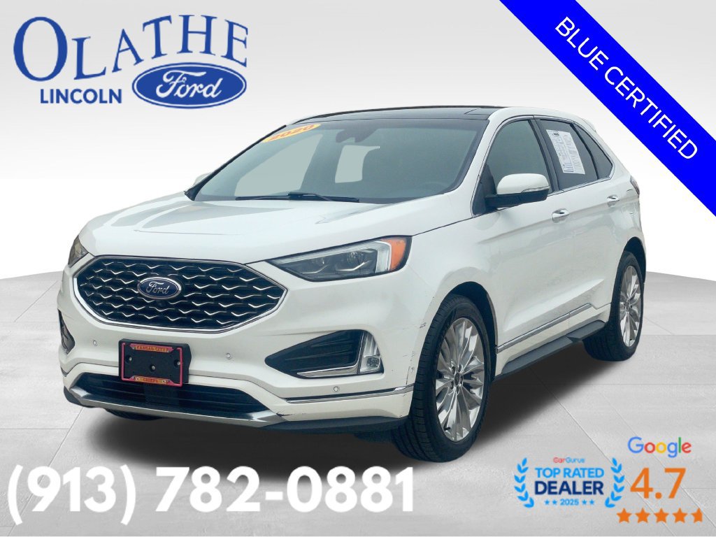 Certified 2020 Ford Edge Titanium w/ Equipment Group 301A AWD/4WD image 2