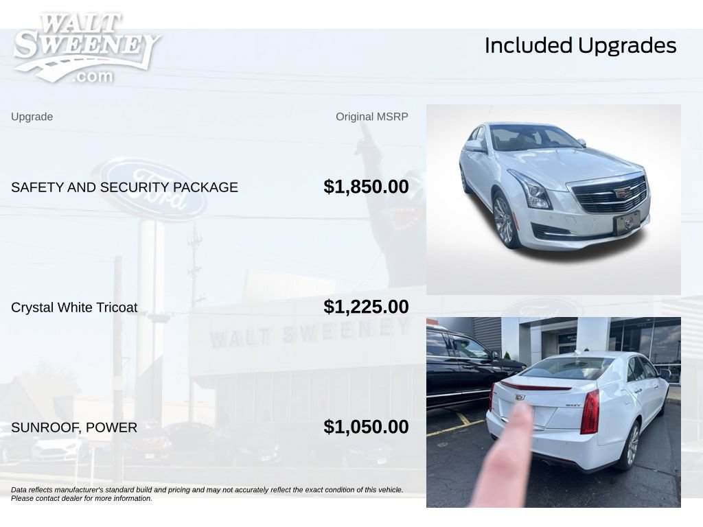 Used 2018 Cadillac ATS Luxury w/ Safety and Security Package AWD/4WD image 12