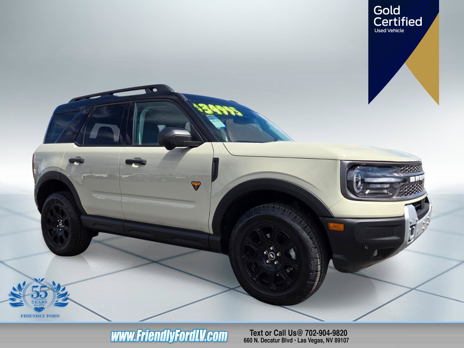 Certified 2025 Ford Bronco Sport Badlands w/ Badlands Tech Package