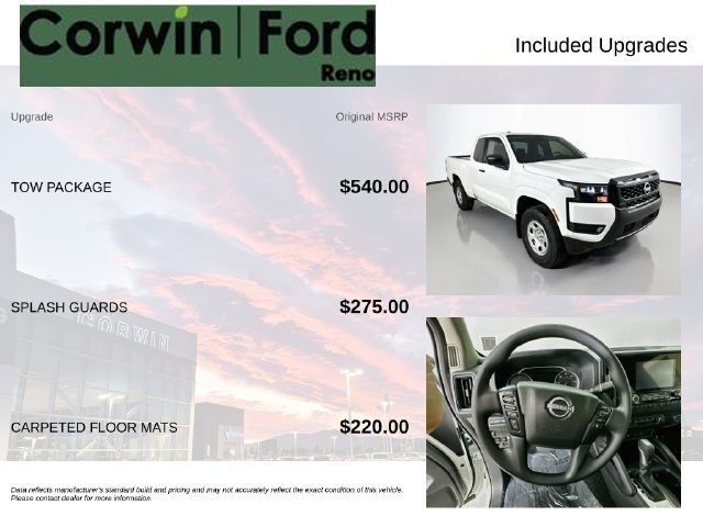 Used 2026 Nissan Frontier S w/ Tow Package AWD/4WD image 3