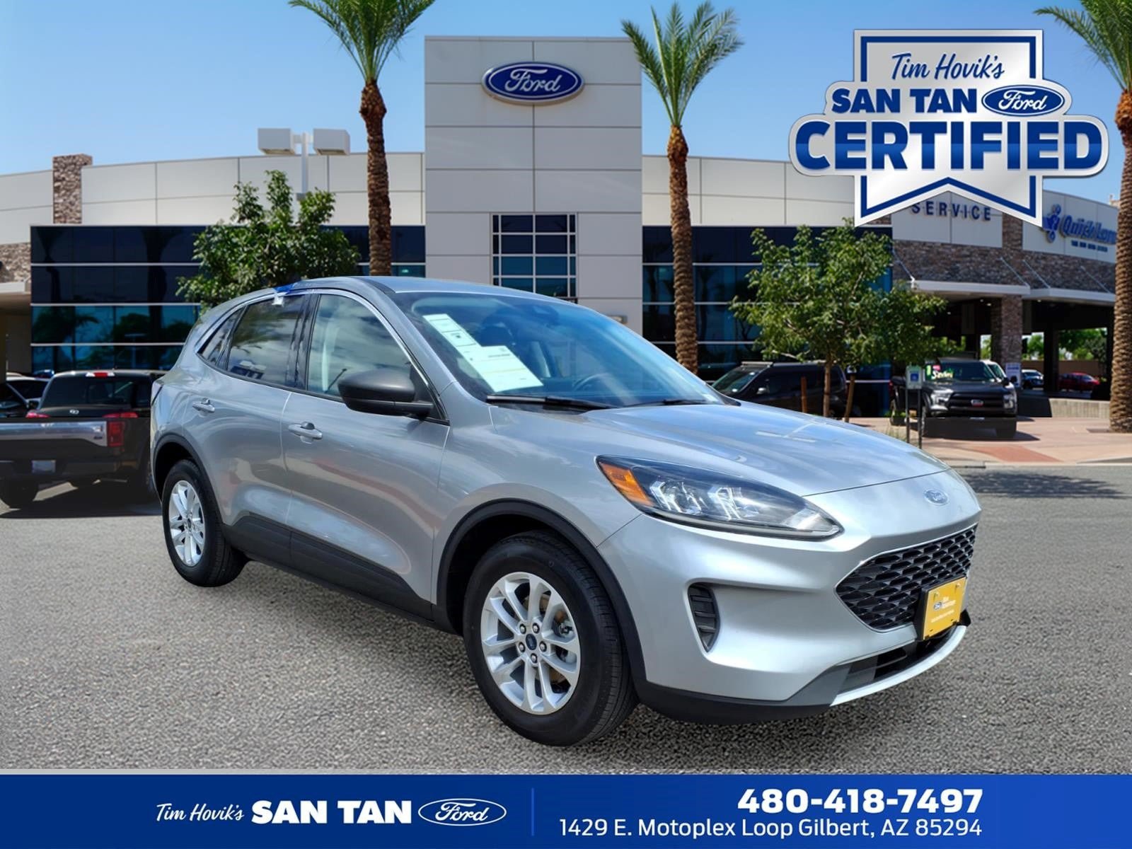 Certified 2022 Ford Escape SE w/ Convenience Package FWD image 1