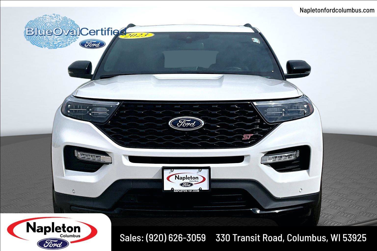 Certified 2023 Ford Explorer ST w/ Equipment Group 401A AWD/4WD image 3