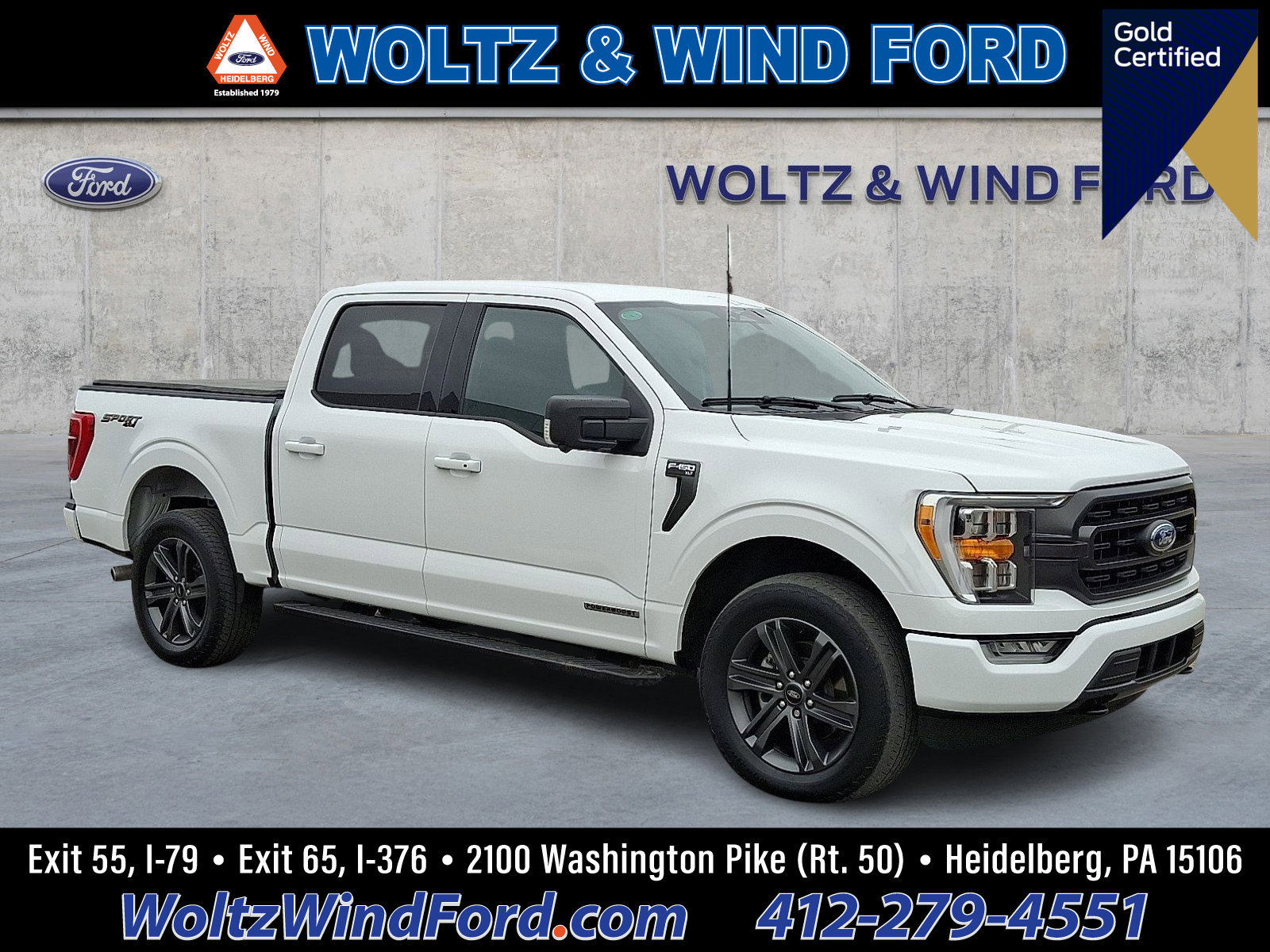 Certified 2023 Ford F150 XLT w/ Equipment Group 302A High