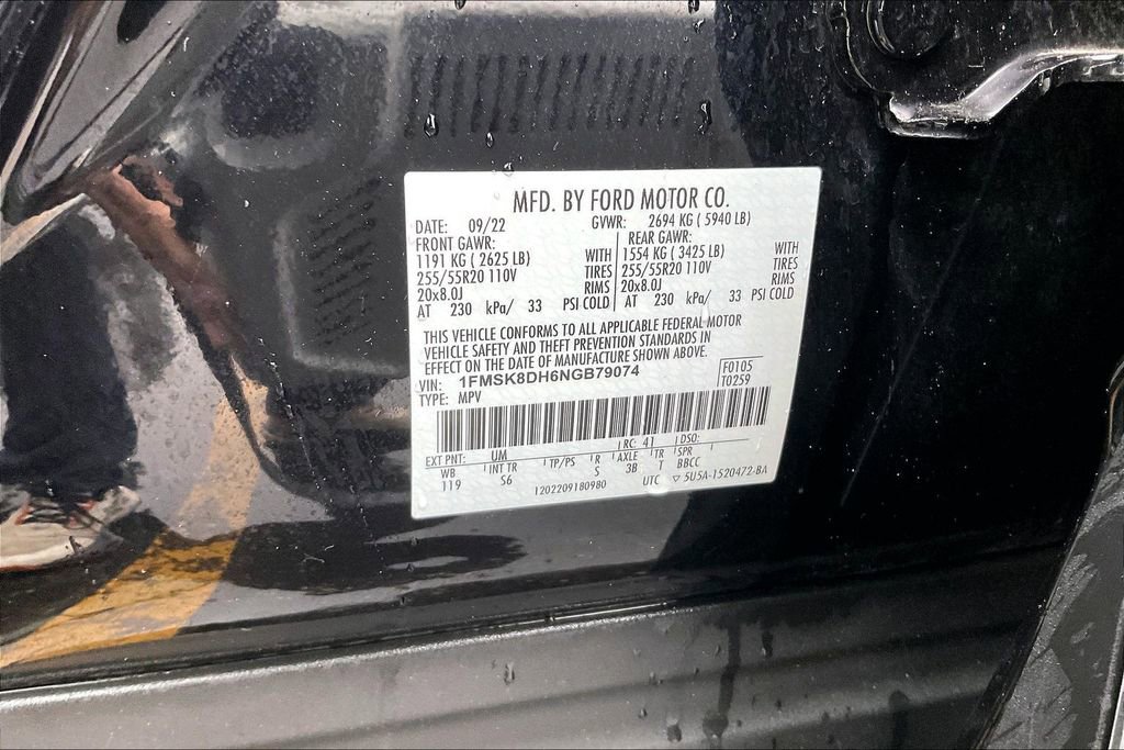 Certified 2022 Ford Explorer XLT w/ Equipment Group 202A image 31