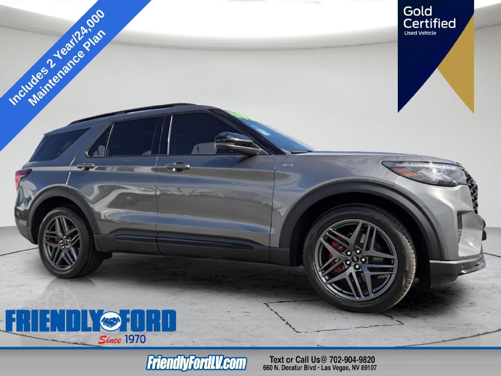 Certified 2025 Ford Explorer ST-Line w/ Premium Package