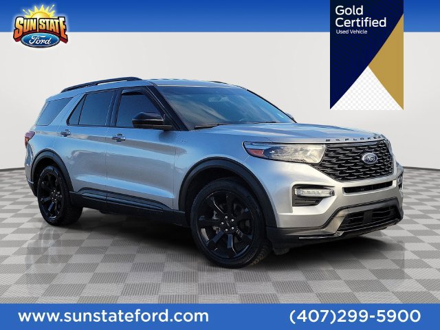 Certified 2022 Ford Explorer ST-Line w/ Class IV Trailer Tow Package