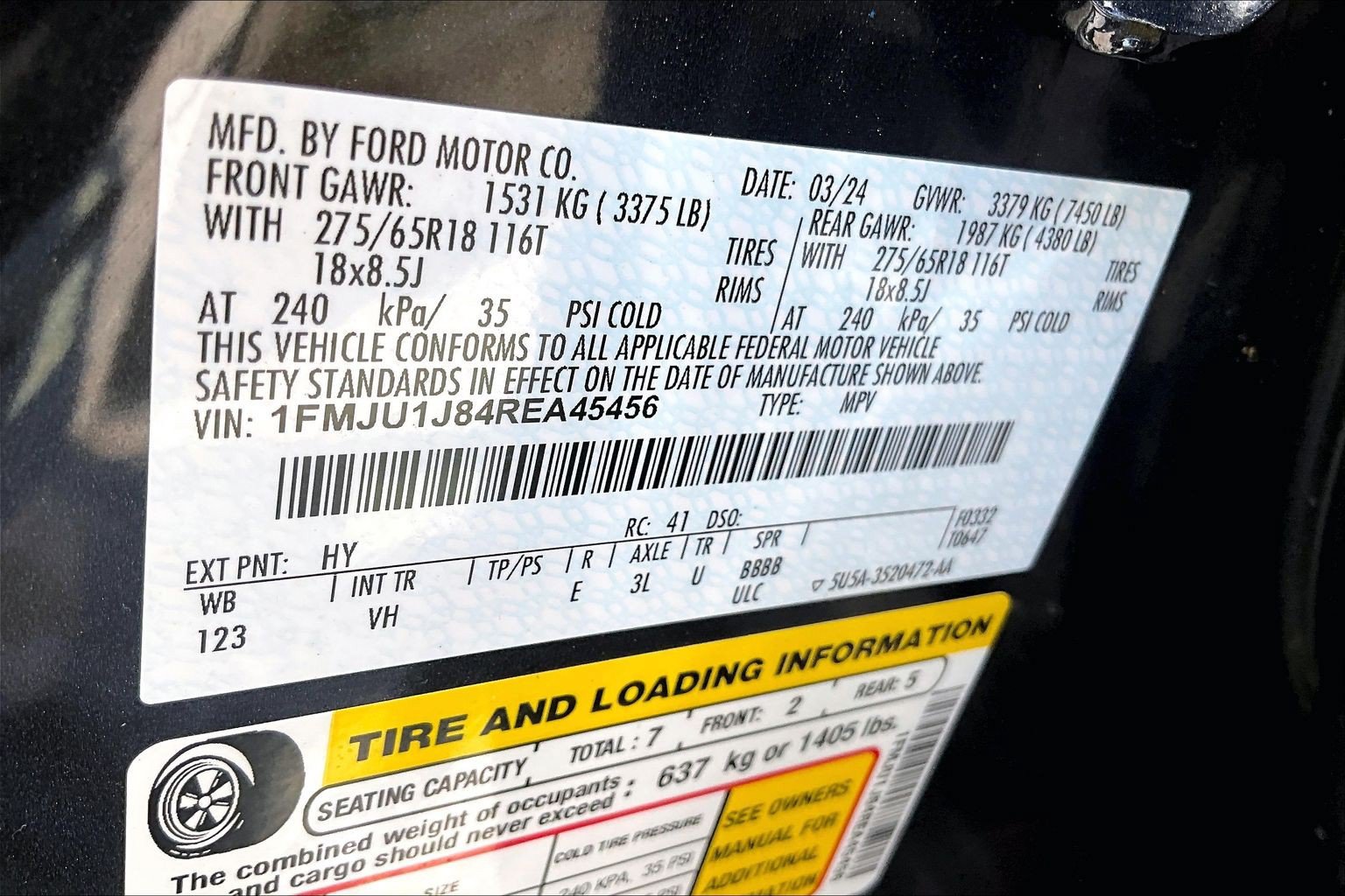 Certified 2024 Ford Expedition XLT AWD/4WD image 34