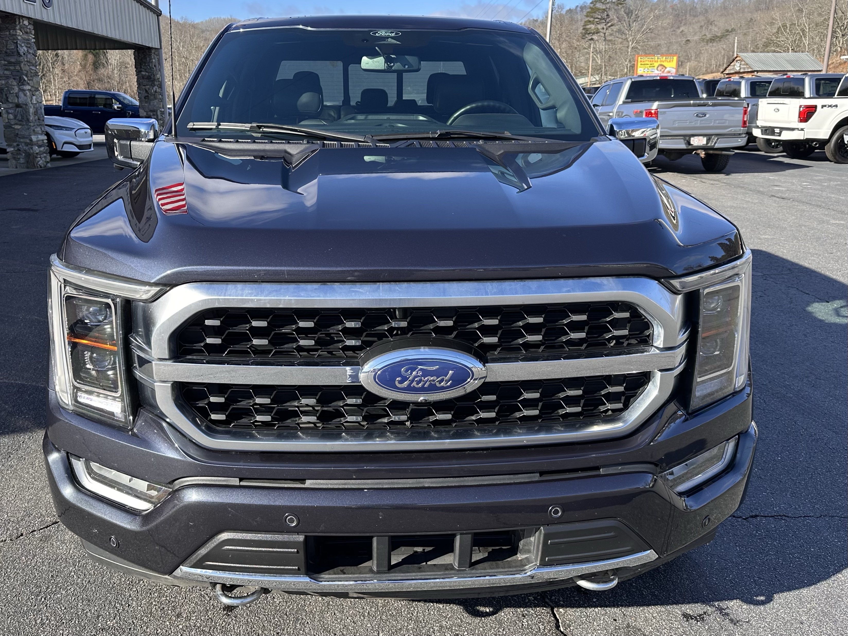 Certified 2022 Ford F150 Platinum w/ Trailer Tow Package AWD/4WD image 3