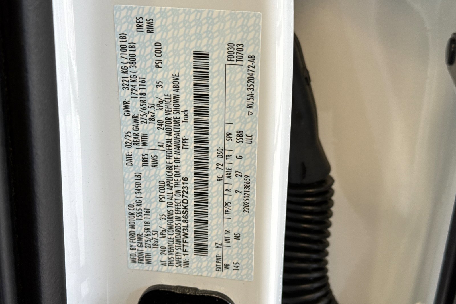 Certified 2025 Ford F150 XLT w/ Equipment Group 301A Standard image 27