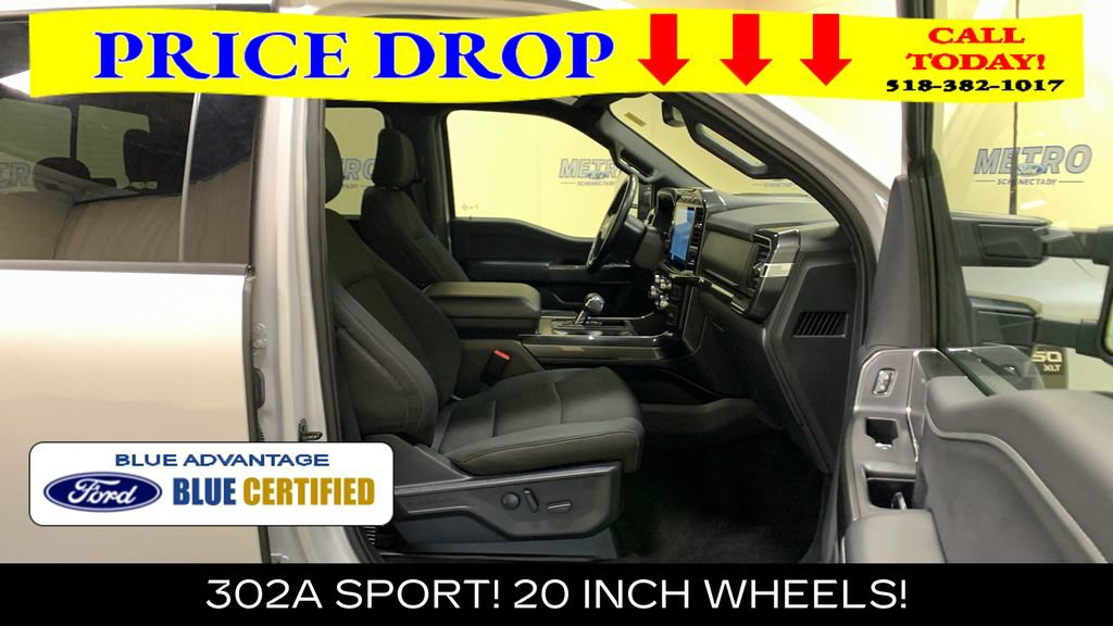 Certified 2022 Ford F150 XLT w/ Equipment Group 302A High AWD/4WD image 12