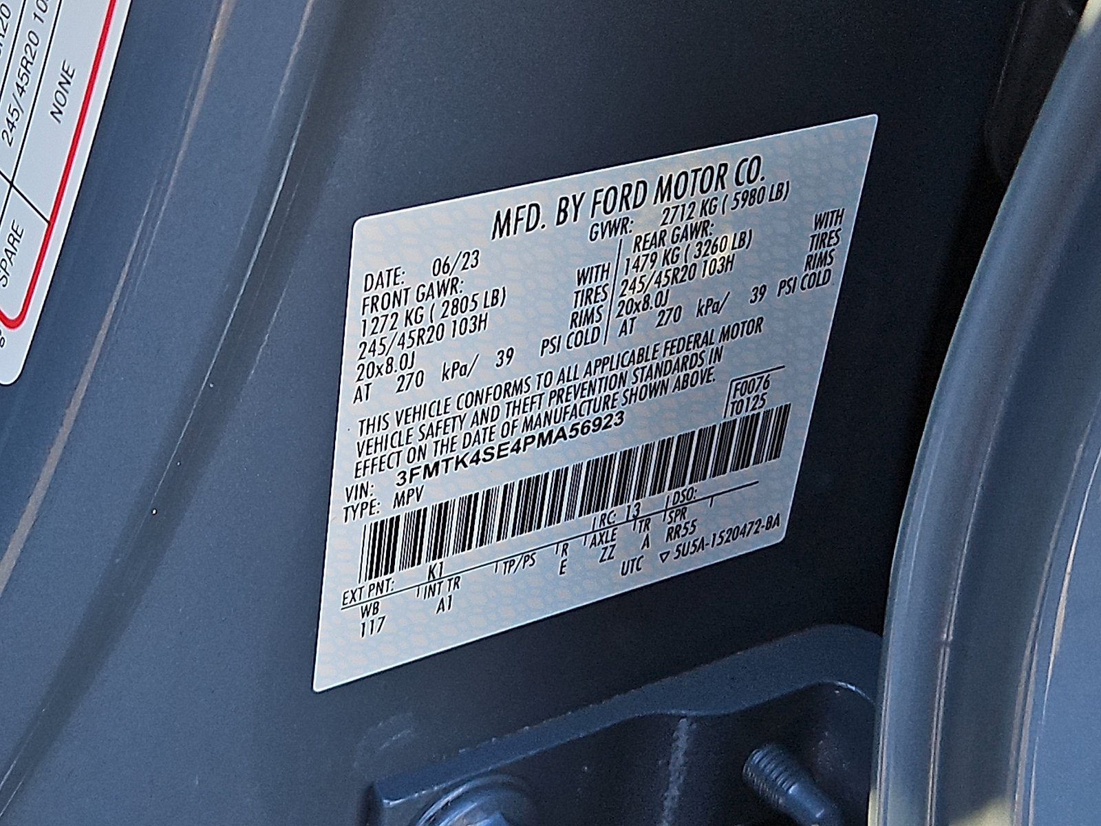 Certified 2023 Ford Mustang Mach-E GT AWD/4WD image 28