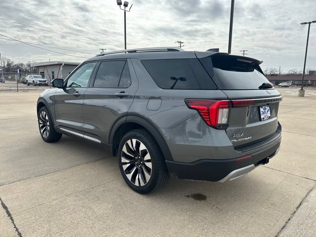 Certified 2025 Ford Explorer Platinum w/ LUX Leather Package AWD/4WD image 3