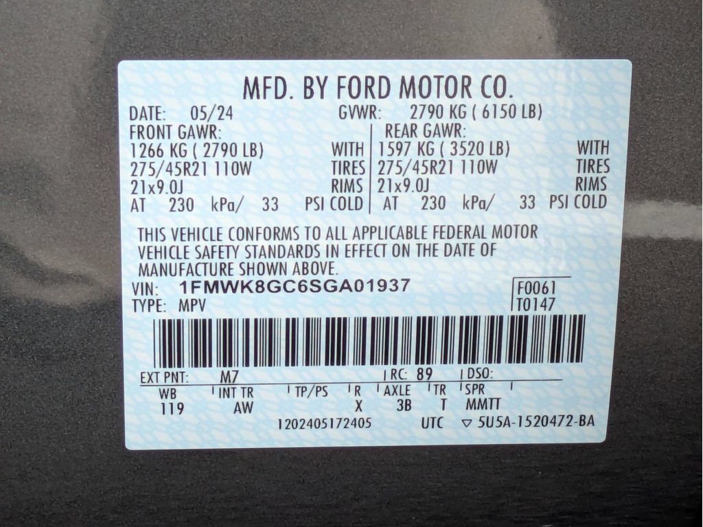 Certified 2025 Ford Explorer ST AWD/4WD image 27