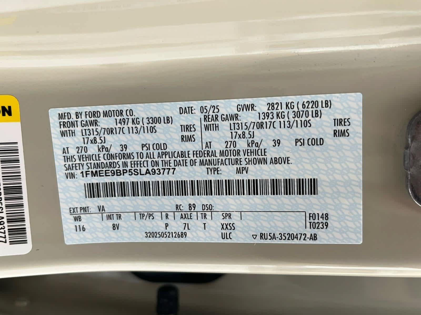 Certified 2025 Ford Bronco Badlands AWD/4WD image 16
