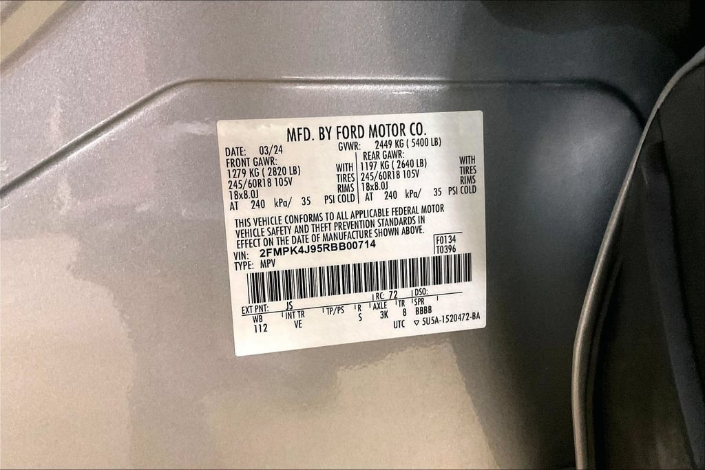 Certified 2024 Ford Edge SEL AWD/4WD image 29