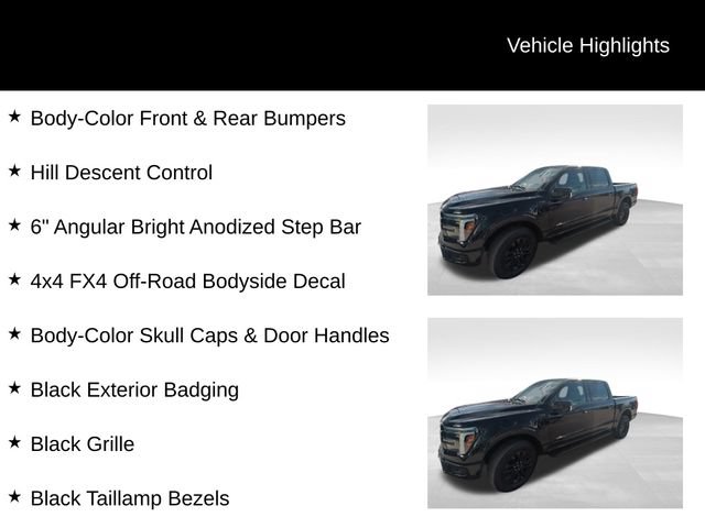 Certified 2025 Ford F150 Lariat w/ Equipment Group 501A Mid AWD/4WD image 7