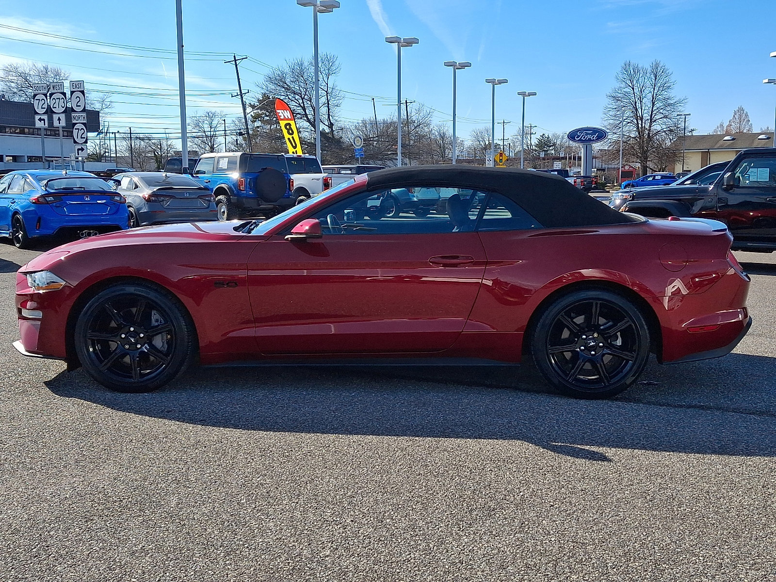 Certified 2019 Ford Mustang GT Premium w/ Black Accent Package image 3