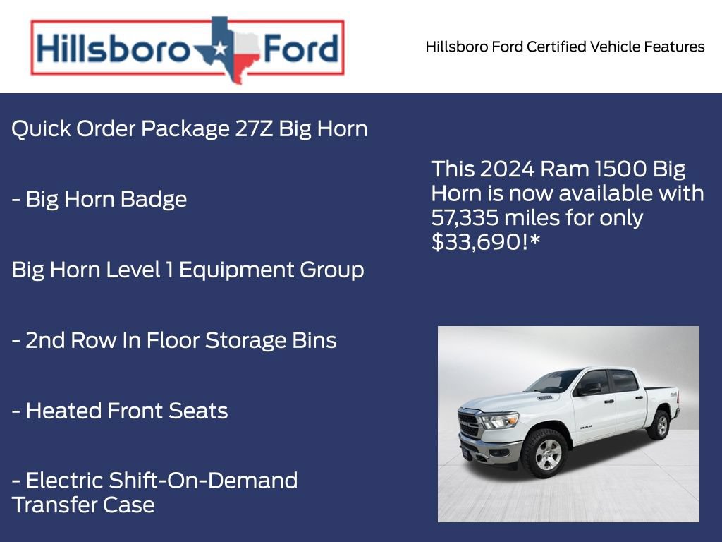 Used 2024 RAM 1500 Big Horn AWD/4WD image 5