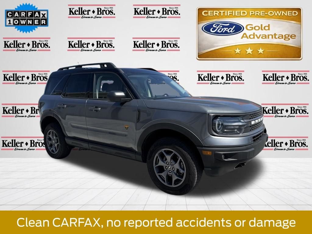 Certified 2024 Ford Bronco Sport Badlands w/ Premium Package