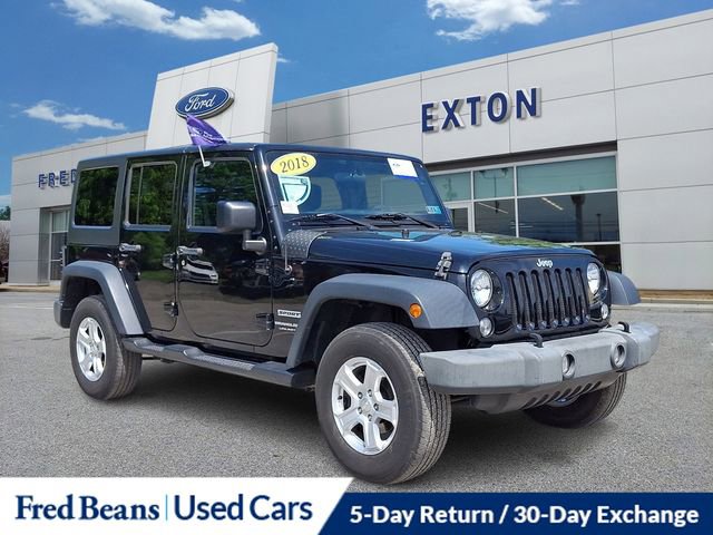Used 2018 Jeep Wrangler Unlimited Sport AWD/4WD video 1