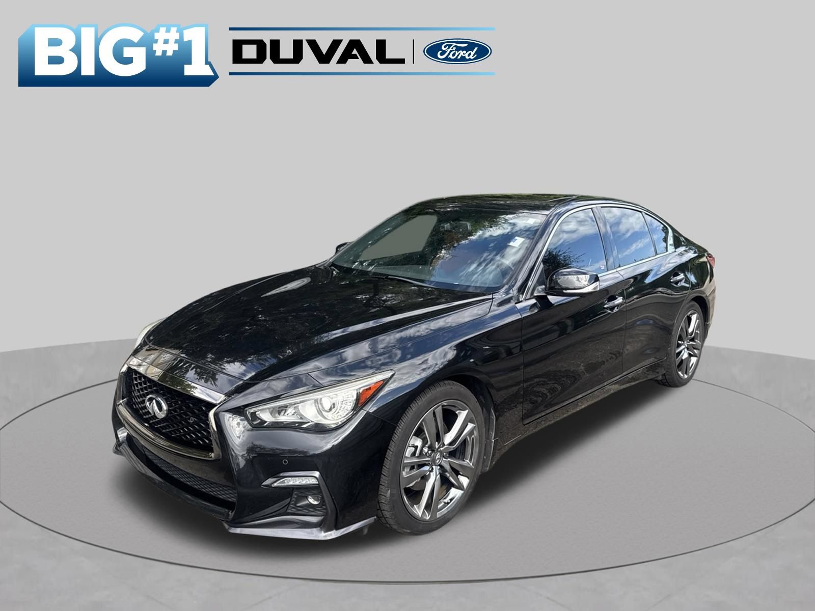 Used 2021 INFINITI Q50 Signature Edition w/ Cargo Package RWD image 3
