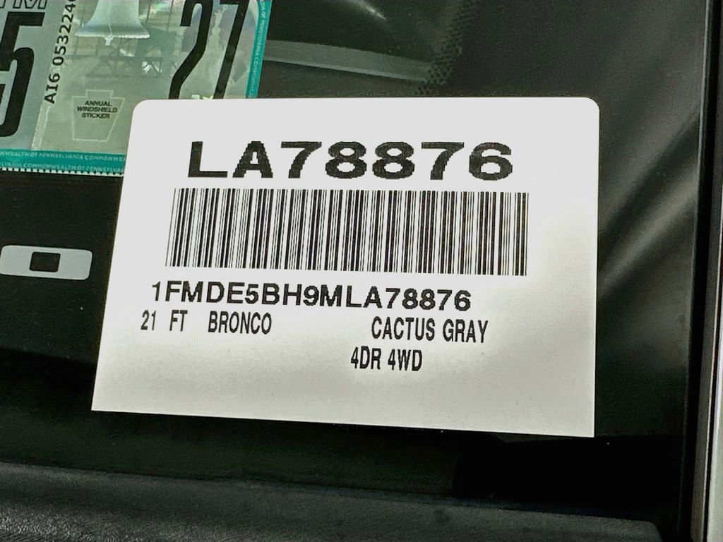 Certified 2021 Ford Bronco Big Bend AWD/4WD image 24
