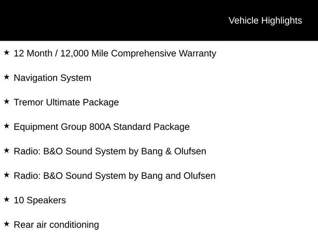 Certified 2026 Ford Explorer Tremor w/ Tremor Ultimate Package image 8