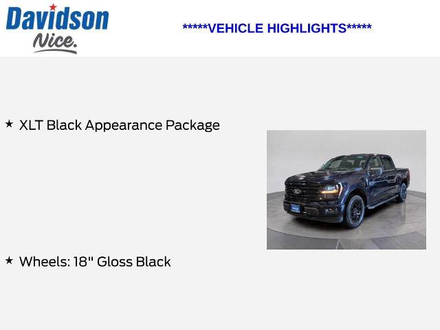 Certified 2024 Ford F150 XLT w/ XLT Black Appearance Package AWD/4WD image 5
