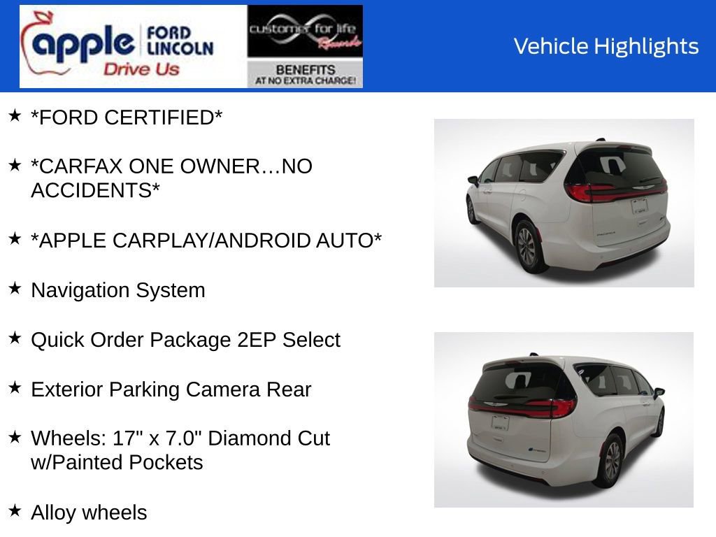 Used 2024 Chrysler Pacifica Select image 10