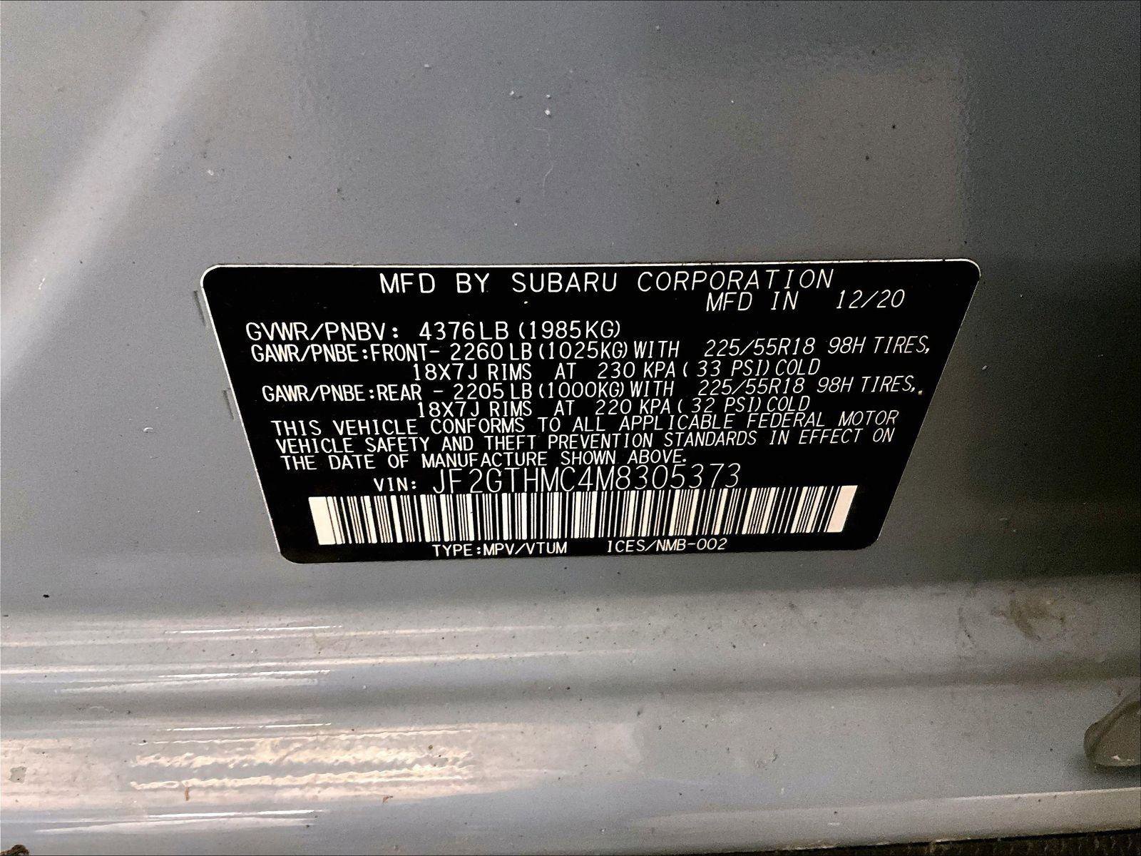 Used 2021 Subaru Crosstrek 2.5i Limited w/ Moonroof Package 1 AWD/4WD image 32