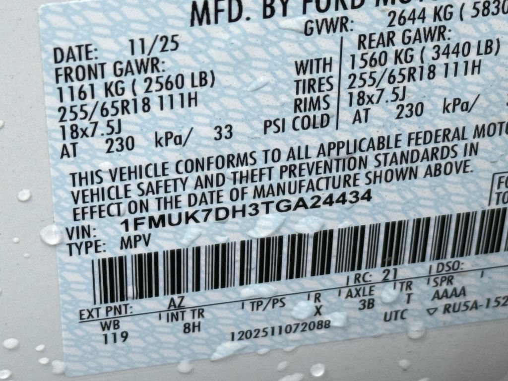 Certified 2026 Ford Explorer Active RWD image 32