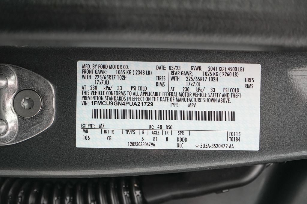 Certified 2023 Ford Escape Active w/ Tech Pack #1 AWD/4WD image 23