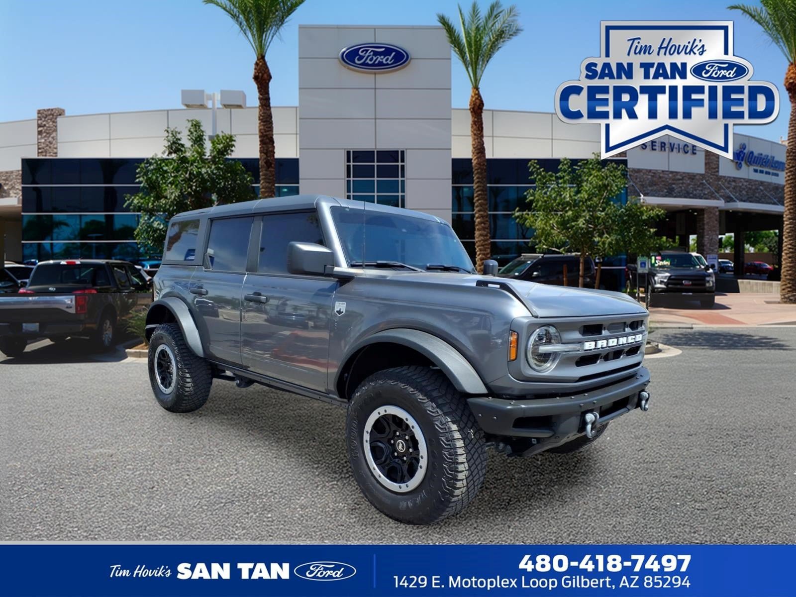 Certified 2023 Ford Bronco Big Bend w/ Sasquatch Package