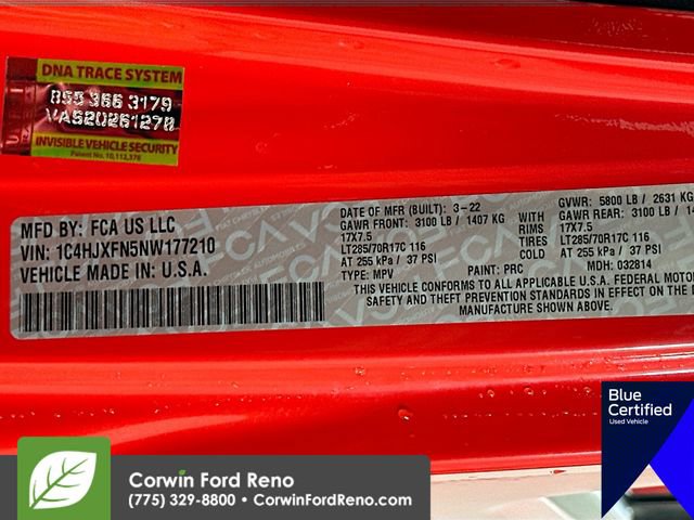 Used 2022 Jeep Wrangler Unlimited Rubicon w/ Cold Weather Group image 35