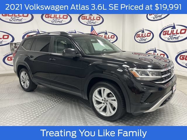 Used 2021 Volkswagen Atlas SE w/ Panoramic Sunroof Package