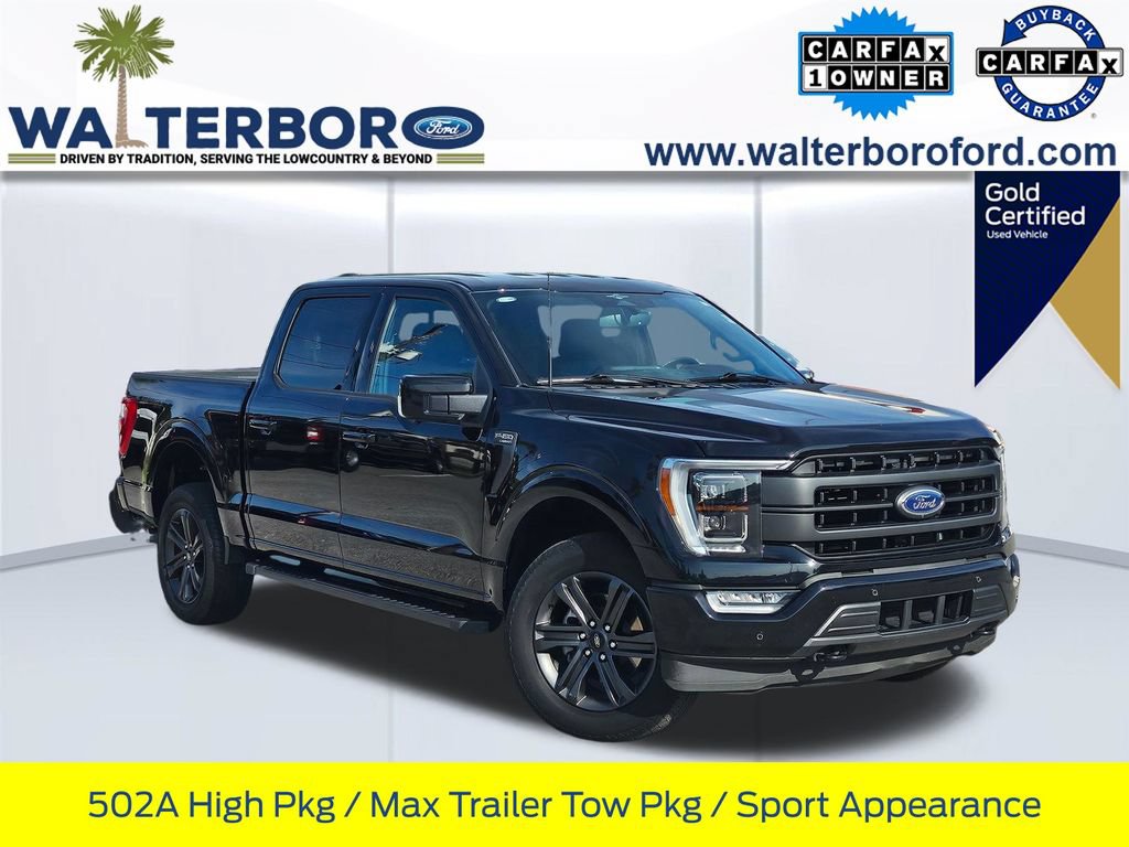 Certified 2023 Ford F150 Lariat w/ Equipment Group 502A High AWD/4WD 360° Tour