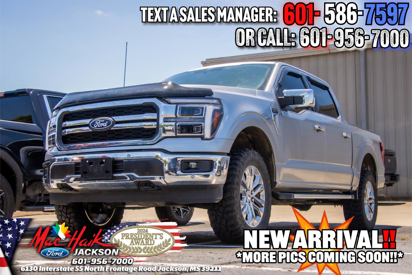 Certified 2025 Ford F150 Lariat w/ Equipment Group 501A Mid AWD/4WD image 1