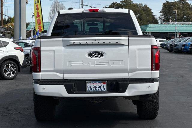 Certified 2024 Ford F150 Platinum w/ Equipment Group 702A High image 4