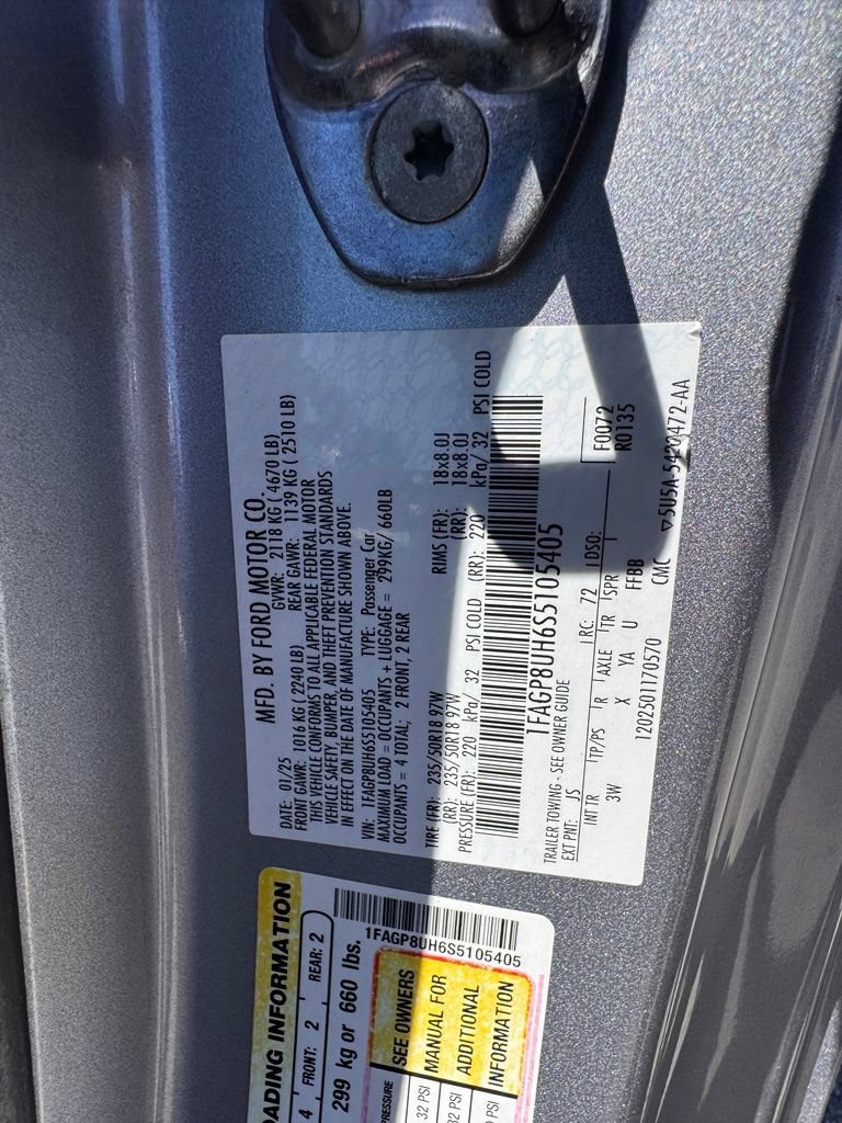 Certified 2025 Ford Mustang Premium RWD image 30