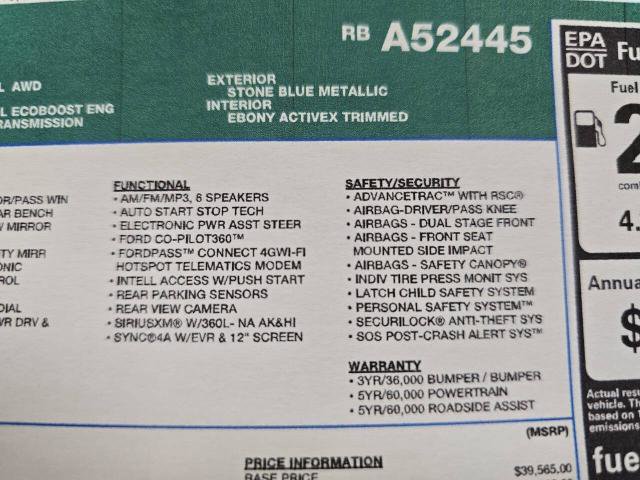 Certified 2024 Ford Edge SEL w/ Convenience Package image 22