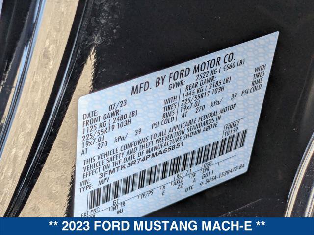 Certified 2023 Ford Mustang Mach-E Premium RWD image 24