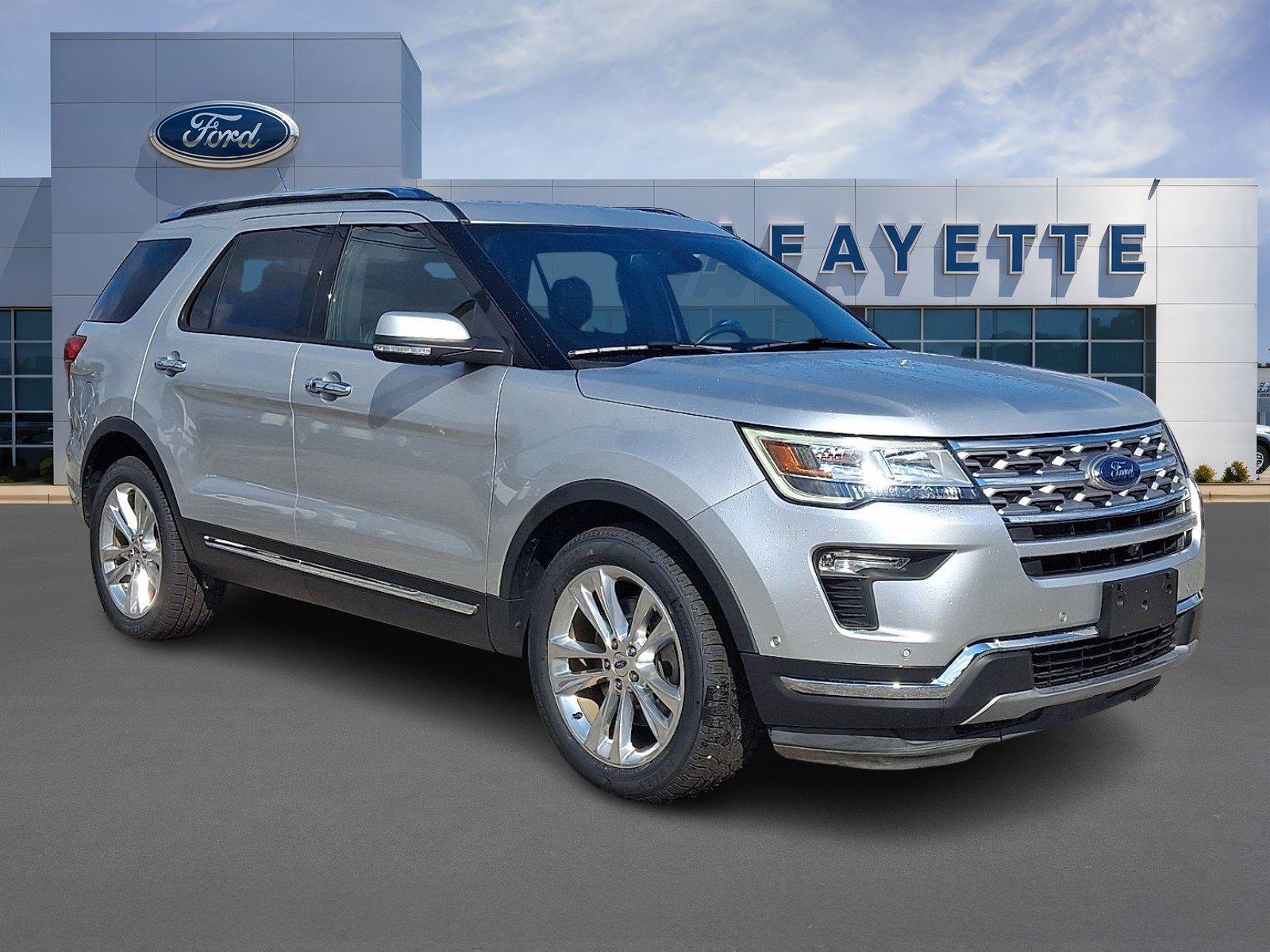 Certified 2019 Ford Explorer Limited w/ Ford Safe & Smart Package FWD image 1