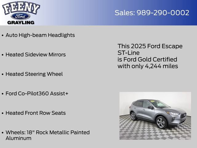 Certified 2025 Ford Escape ST-Line w/ Tech Pack #1 AWD/4WD image 17