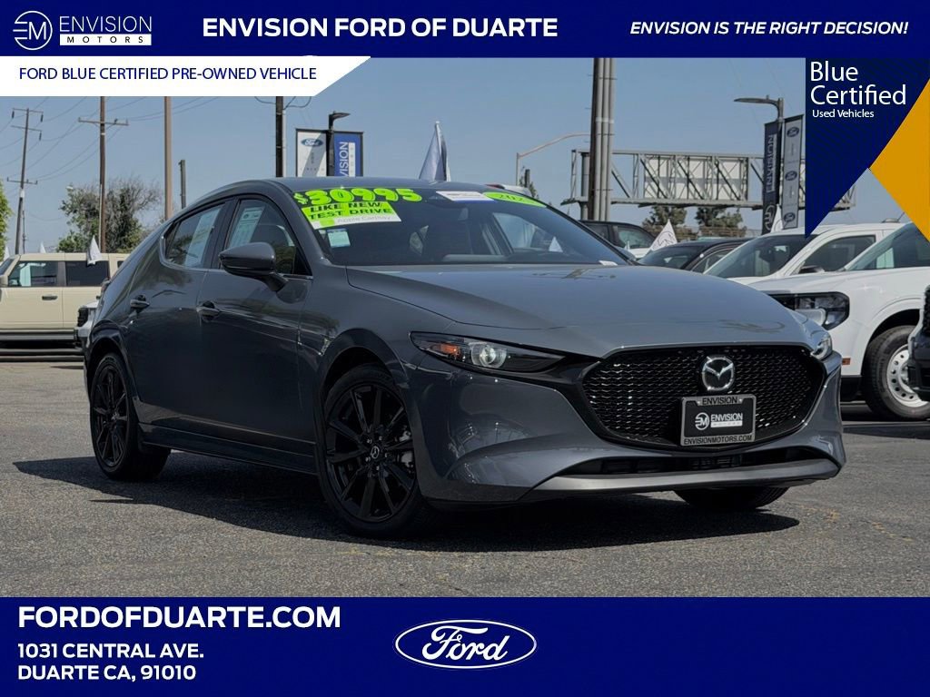 Used 2025 MAZDA MAZDA3 2.5 S Hatchback w/ Premium Pkg FWD image 1