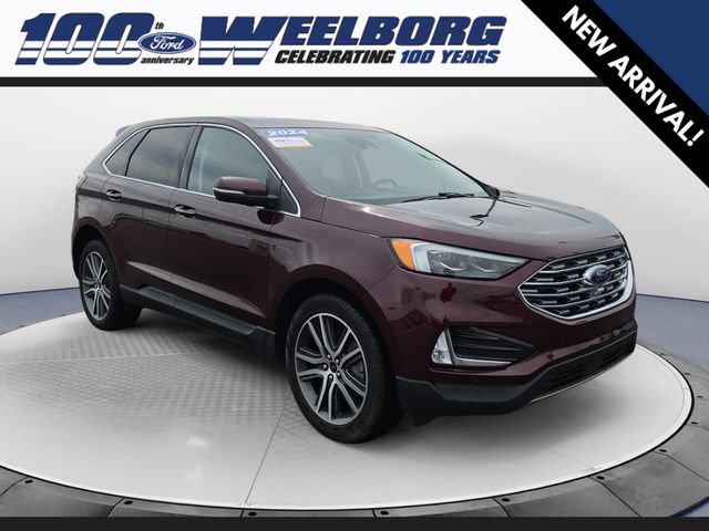 Certified 2024 Ford Edge Titanium w/ Equipment Group 301A AWD/4WD image 7