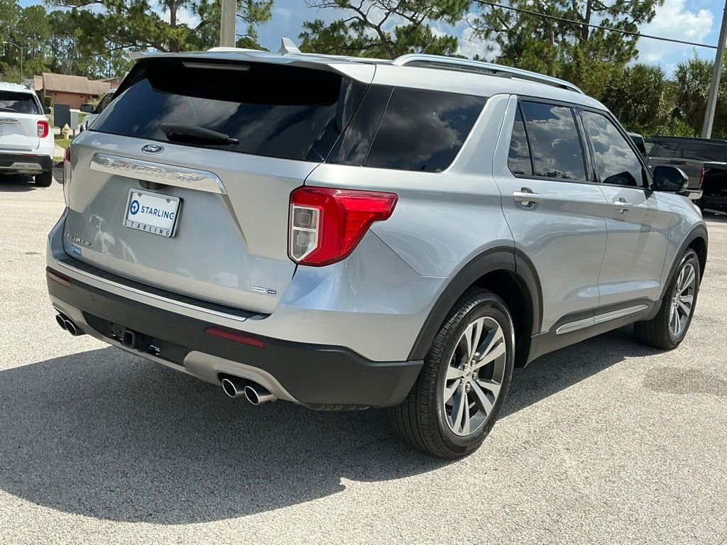 Certified 2020 Ford Explorer Platinum w/ Premium Technology Package AWD/4WD image 9